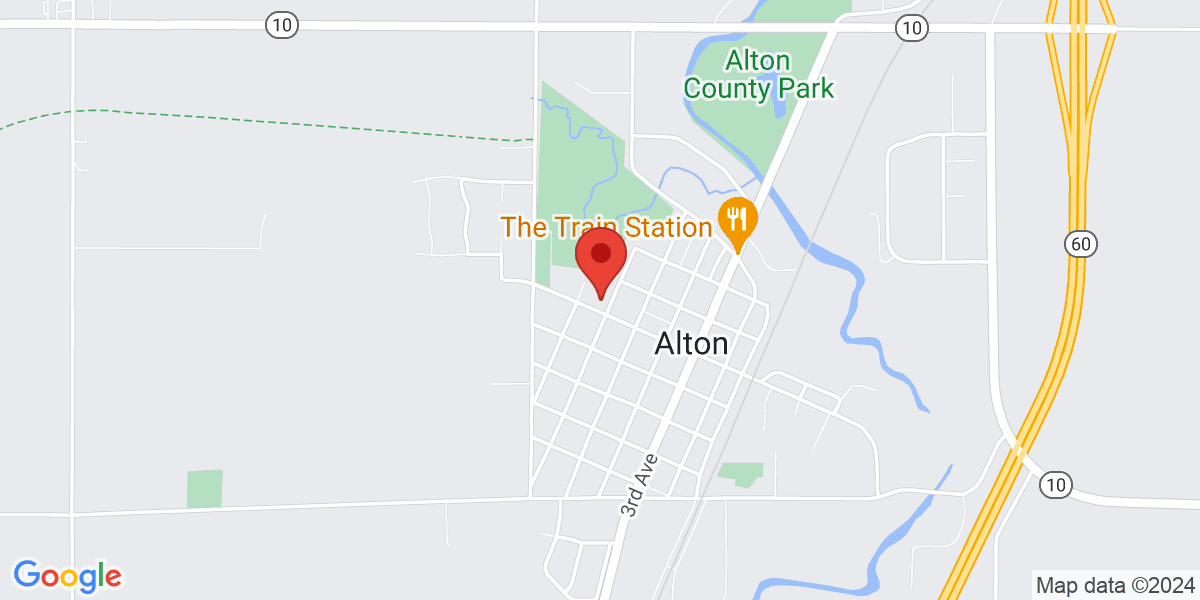 Map of Alton Public Library